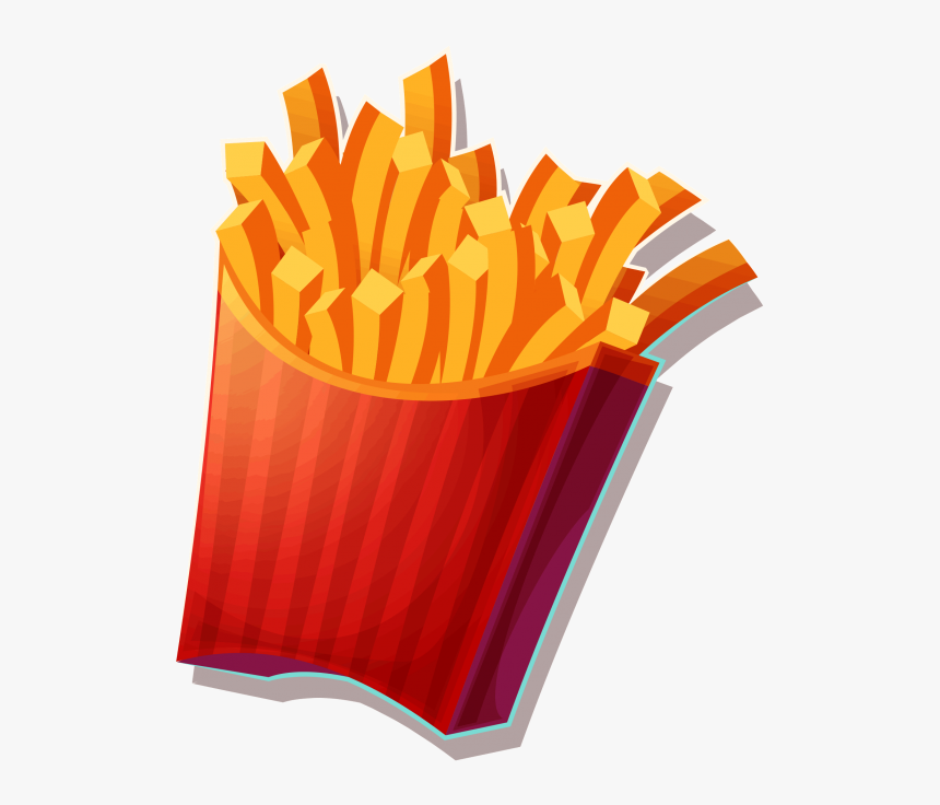 Fries Transparent Clipart Png Image Free Download Searchpng - Transparent French Fry Clipart, Png Download