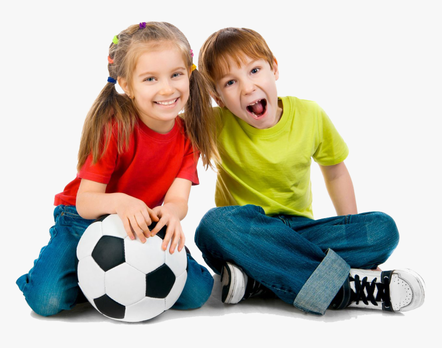 Soccer Kids - Sports Childs Png, Transparent Png