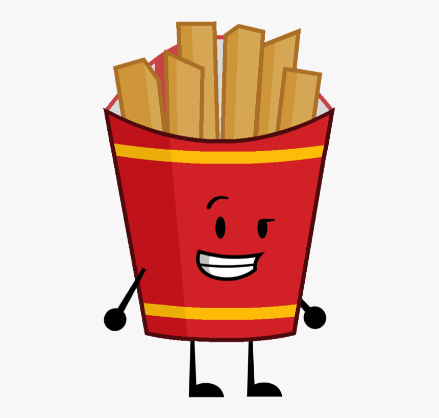 Fries Clipart Doodle - Battle For Dream Island Fries, HD Png Download