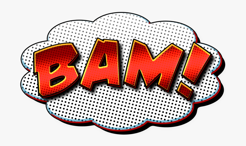 Comic Speech Bubble - Transparent Png Comic Bubbles, Png Download