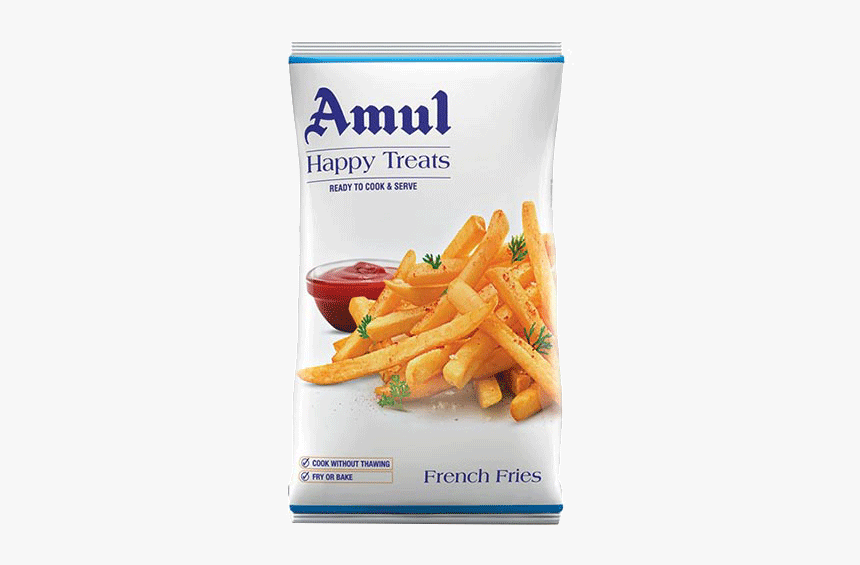 Amul French Fries Price, HD Png Download