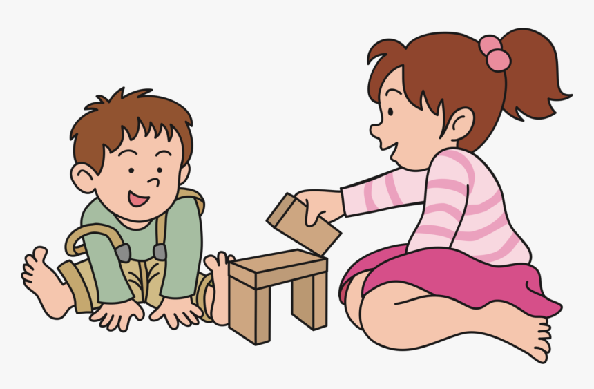 Child Playing Clipart, HD Png Download