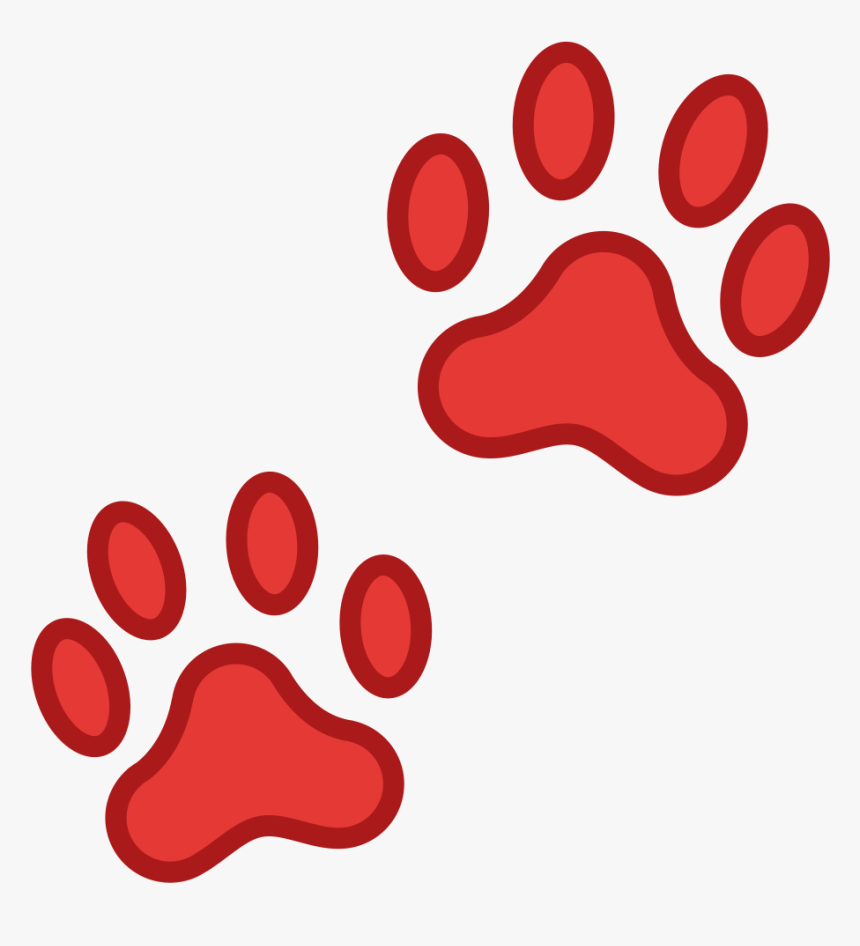 Paw Prints Icon - Paw Icon Png, Transparent Png