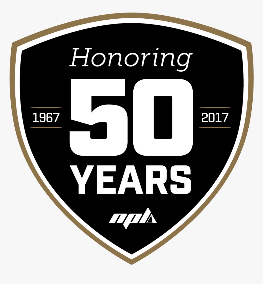 Npl Honoring 50 Years - Emblem, HD Png Download