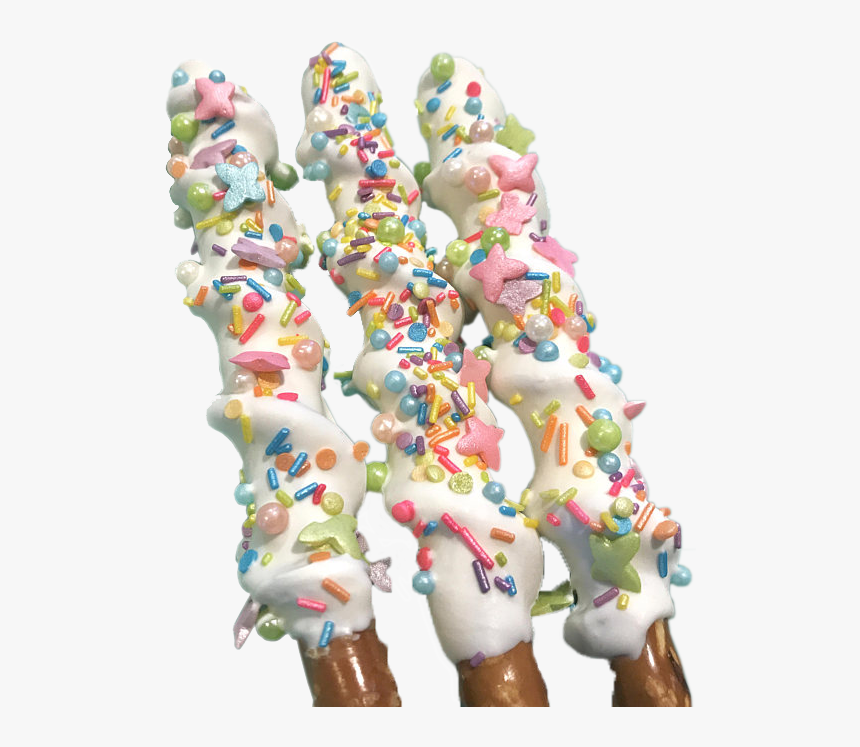 Unicorn Horn Chocolate Covered Pretzel Sticks, Carmel, - Unicorn Chocolate Covered Pretzels, HD Png Download