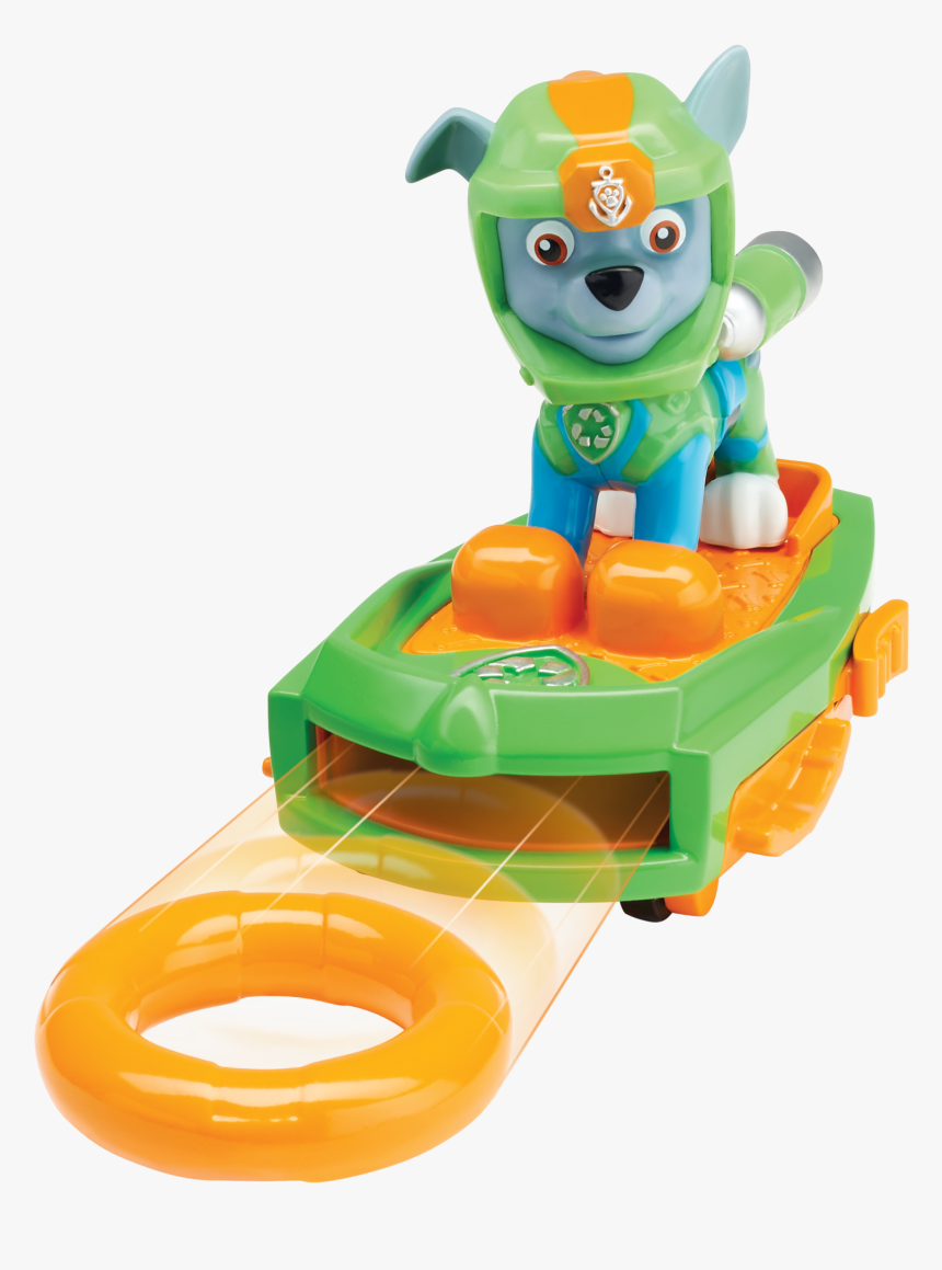 Paw Patrol Deluxe Sea Patrol ,rocky, , Large - Psi Patrol Zabawki, HD Png Download