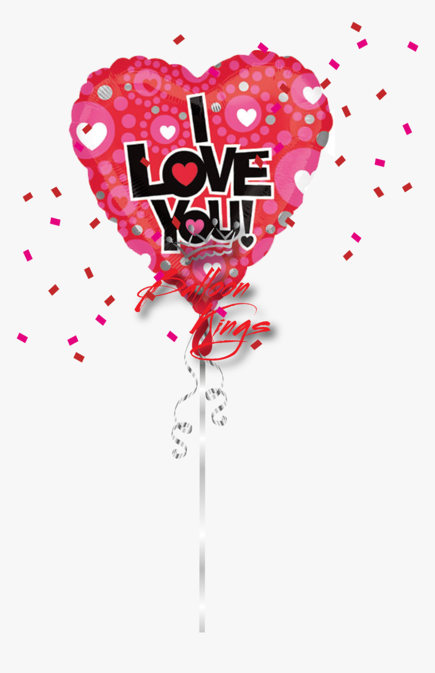 I Love You Heart Dot - Heart, HD Png Download
