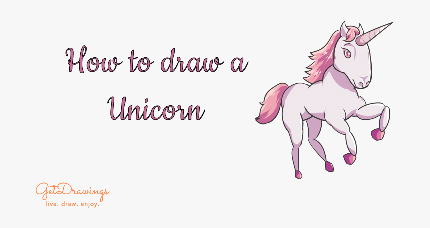 How To Draw A Unicorn - Mane, HD Png Download