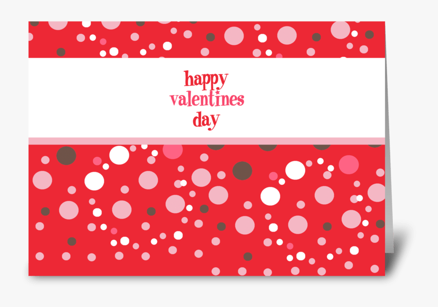 Happy Valentine S Day Card Greeting Card - Circle, HD Png Download