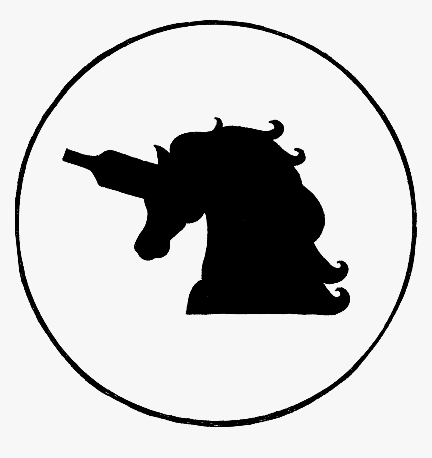 The Site S Logo - Unicorn Horn As A Wine Bottle, HD Png Download
