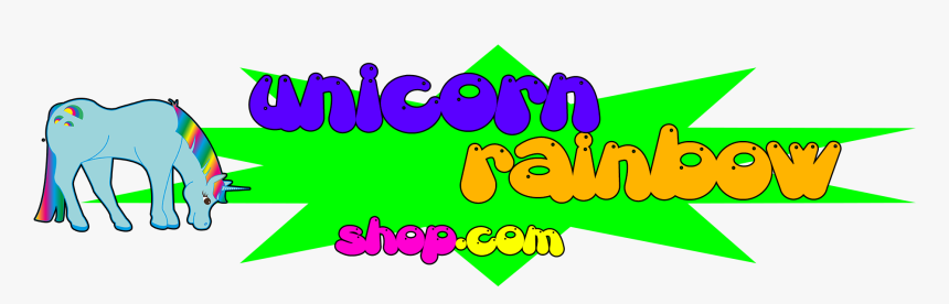 Rainbow Unicorn Shop, HD Png Download