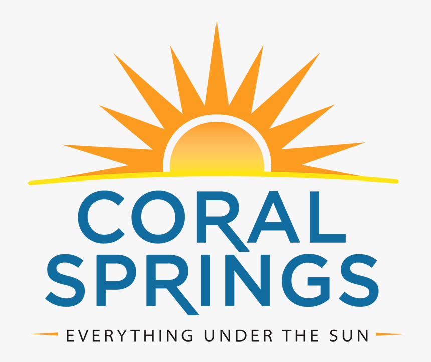 Logo Of Coral Springs, Florida - City Of Coral Springs Logo, HD Png Download