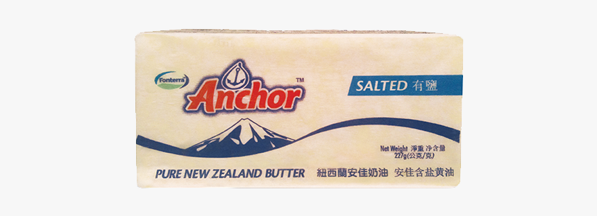 Butter 454g Anchor Salted 454g, HD Png Download