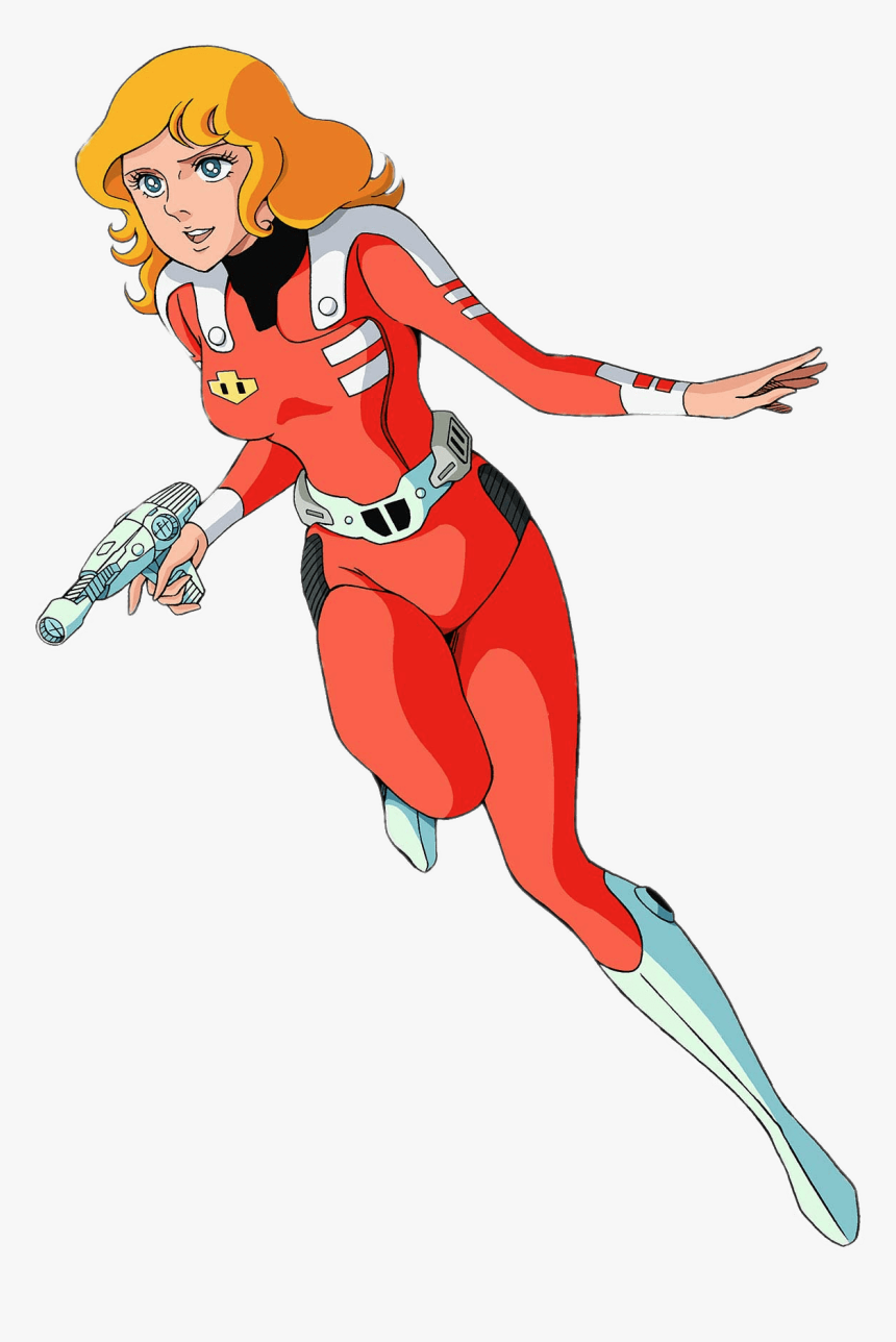 Captain Future Character Joan - Captain Future Joan, HD Png Download