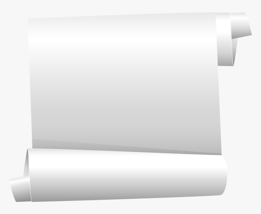 Paper Scroll Notebook Staple Parchment - Tubes Png Parchemins, Transparent Png