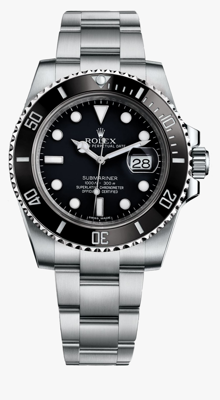 Rolex Submariner Black, HD Png Download