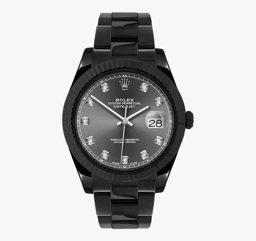 Rolex Datejust Nero Blu, HD Png Download