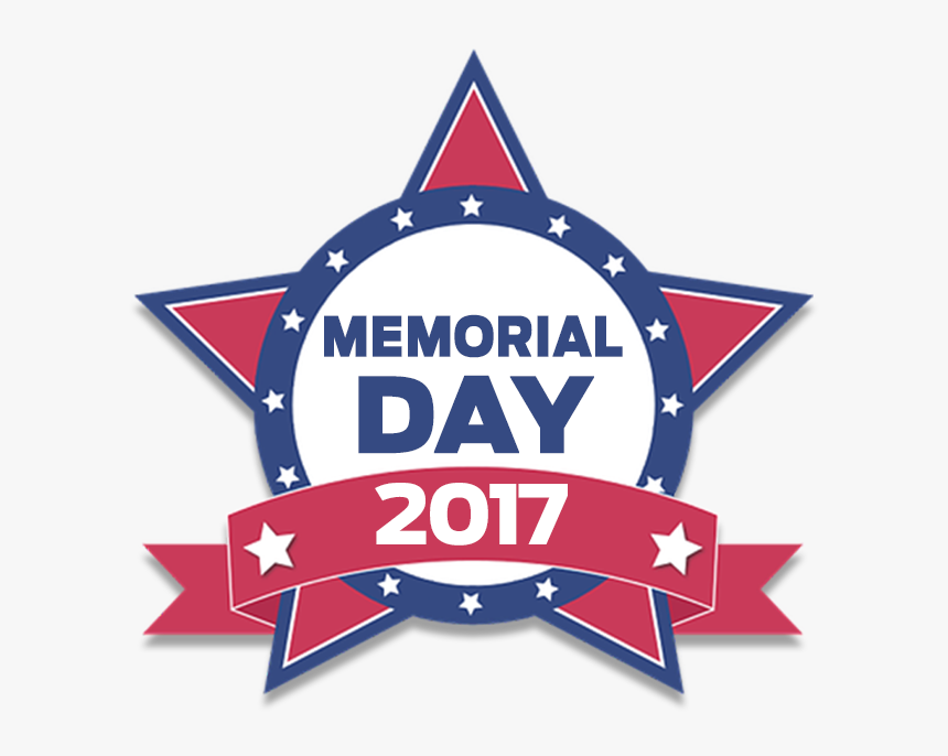 Transparent Memorial Day Png - Red White And Blue Star Png, Png Download