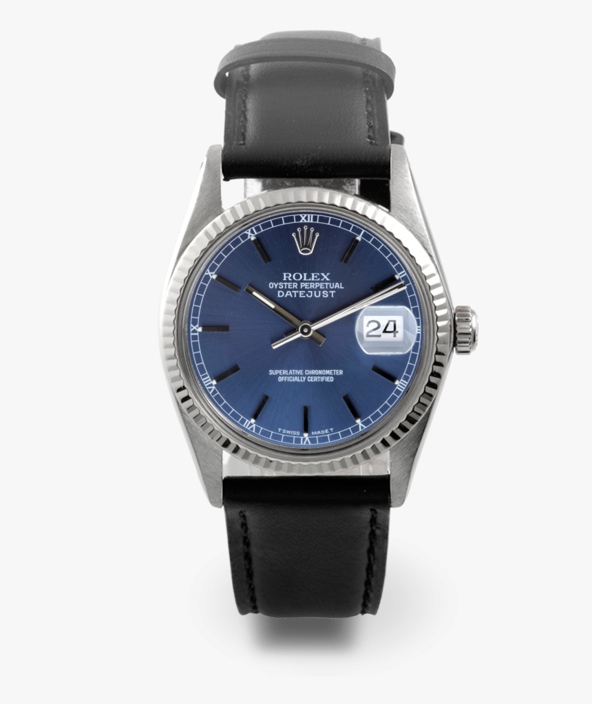 Pre Owned Rolex Watches Boston Ma - Mens Leather Rolex Watch, HD Png Download
