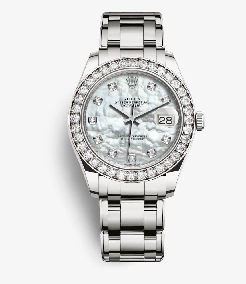 Pearlmaster Jewellery Perpetual Watch Rolex Oyster - Rolex Pearlmaster 39 White Gold, HD Png Download
