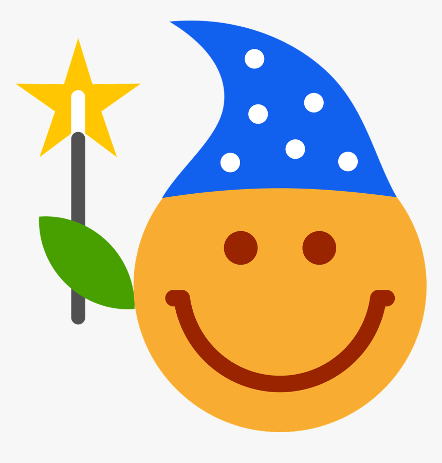 Emojis Magicien Png, Transparent Png
