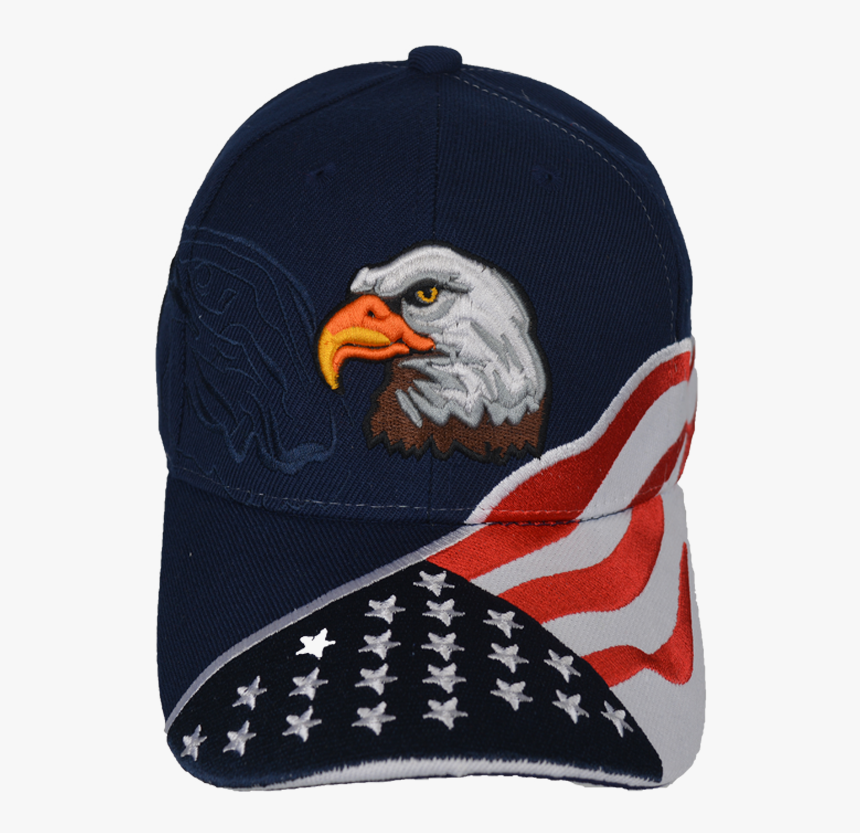 Transparent American Flag Eagle Png - Baseball Cap, Png Download