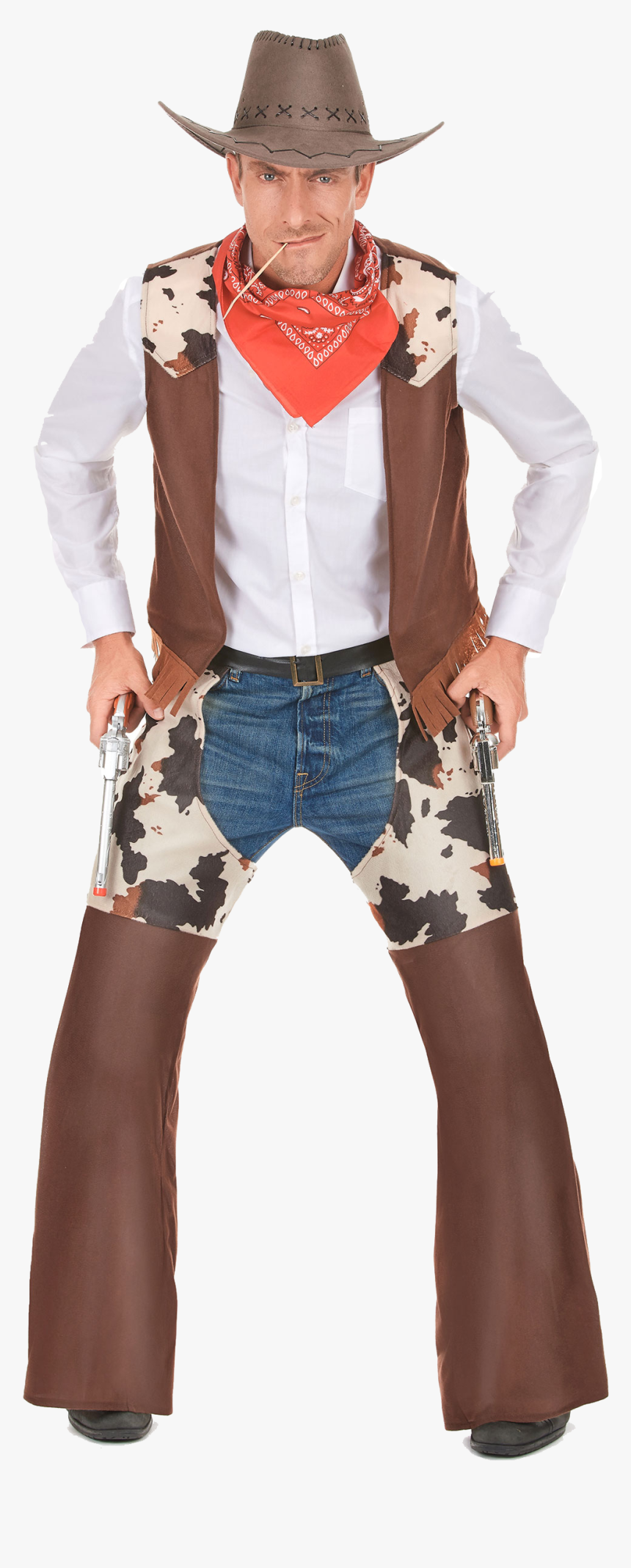 Cowboy Png Background Clipart - Costumi Da Carnevale Adulti Coppia, Transparent Png