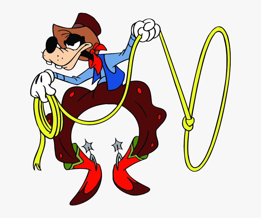 Picture Of A Cowboy Clipart - Cowboy Goofy Clipart, HD Png Download