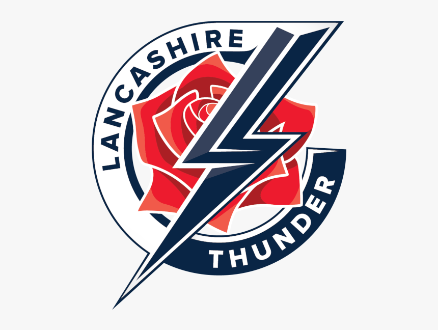 Lancashire Thunder Cricket Team Logo Png, Transparent Png