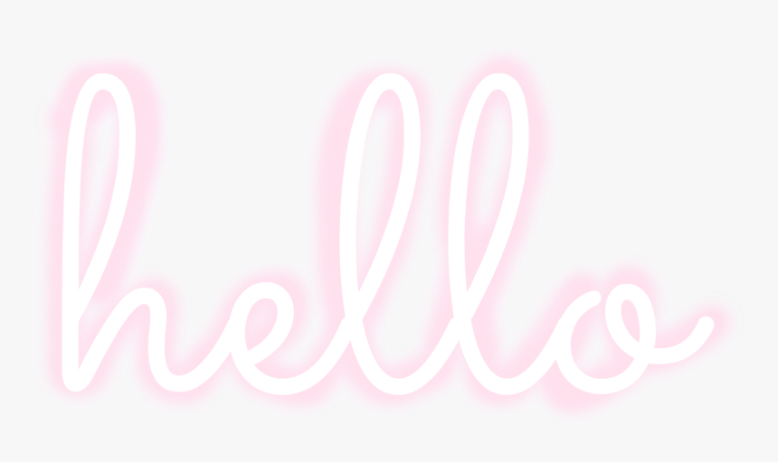 Clip Art Diy Lights Effect Tutorial - Hello Light Text Png, Transparent Png
