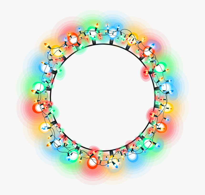 Circle People Png - Neon Lights Png Hd, Transparent Png