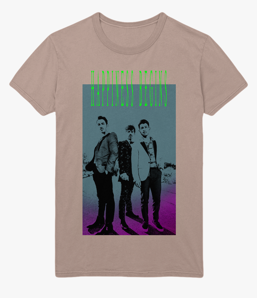 Happiness Neon Tee - Jonas Brothers Tour Merch, HD Png Download