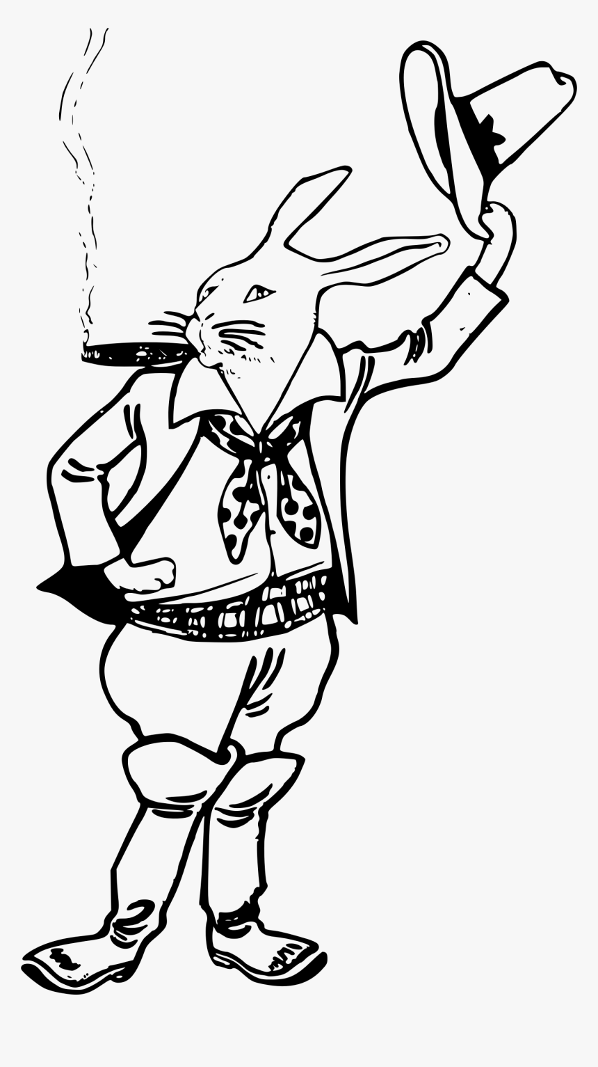 Rabbit Cowboy Clip Arts - Clip Art, HD Png Download