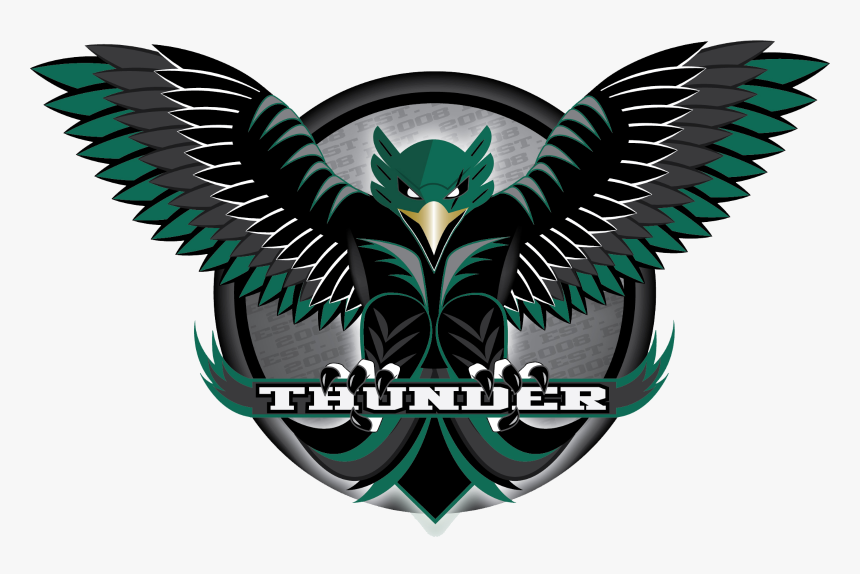 School Logo - Woodstock North Thunder Football, HD Png Download