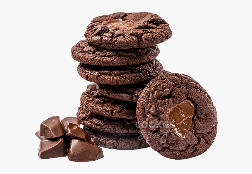 Double Belgian Chocolate Cookies, HD Png Download