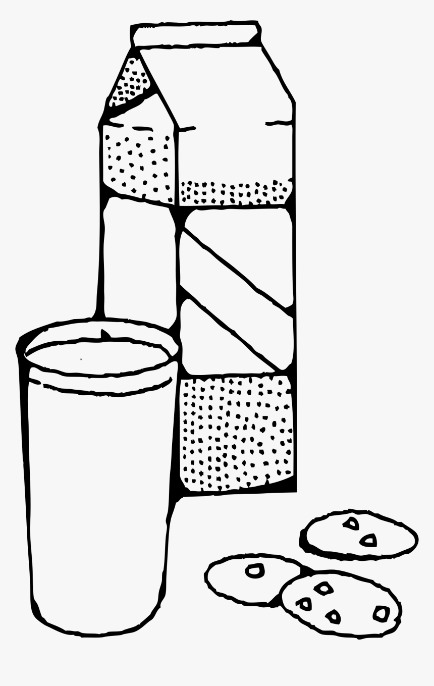 Milk And Cookies Clip Arts - Milk And Cookies, HD Png Download