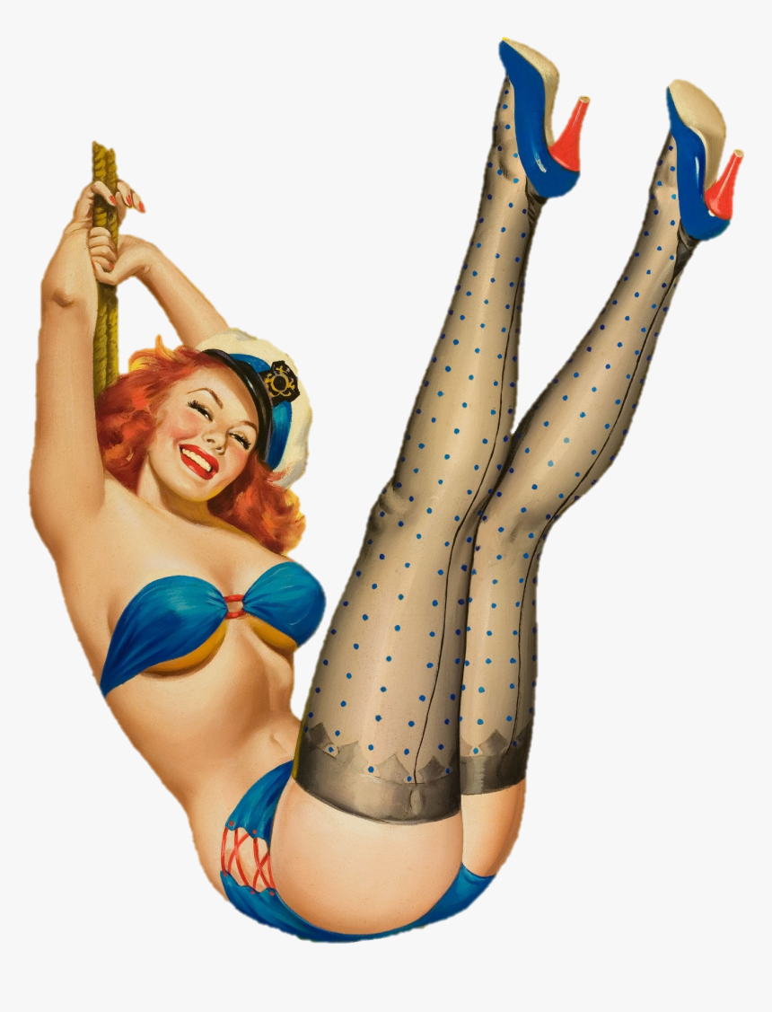 Pin Up Girl Free, HD Png Download