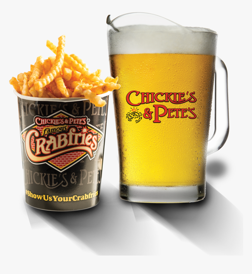 Crabfries And Beer - Chickie Petes Fries Png, Transparent Png