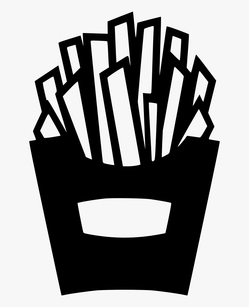 French Fries Finger Chips - French Fries Icon Png, Transparent Png