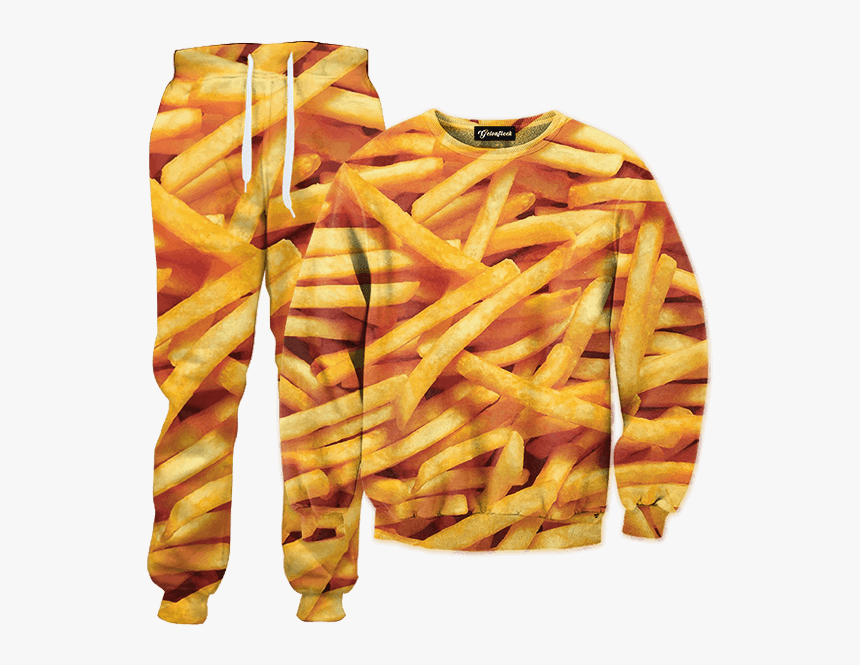 French Fries Tracksuit, HD Png Download