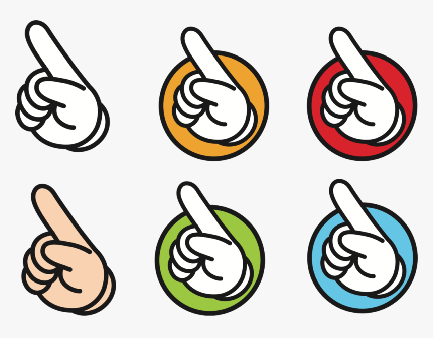 Hand Digit Fingerprint Drawing - สัญลักษณ์ นิ้ว มือ ชี้, HD Png Download