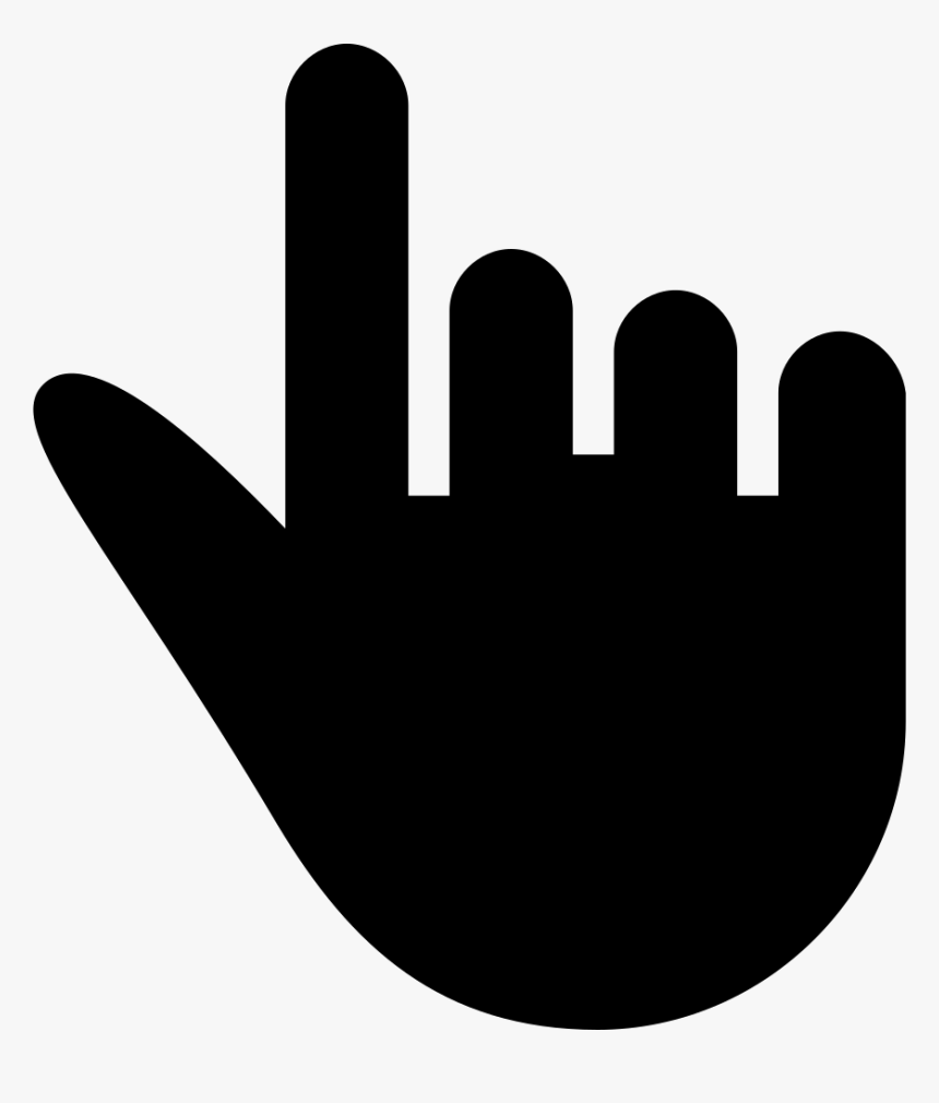 One Finger Pointing - Mao Rock Png, Transparent Png