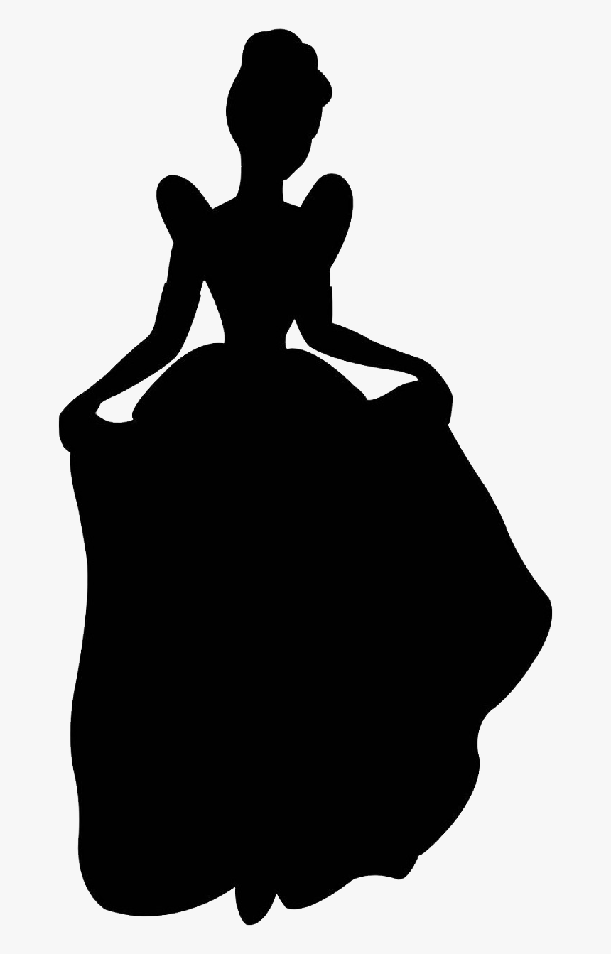 Cinderella Png - Fit Man Silhouette Png, Transparent Png