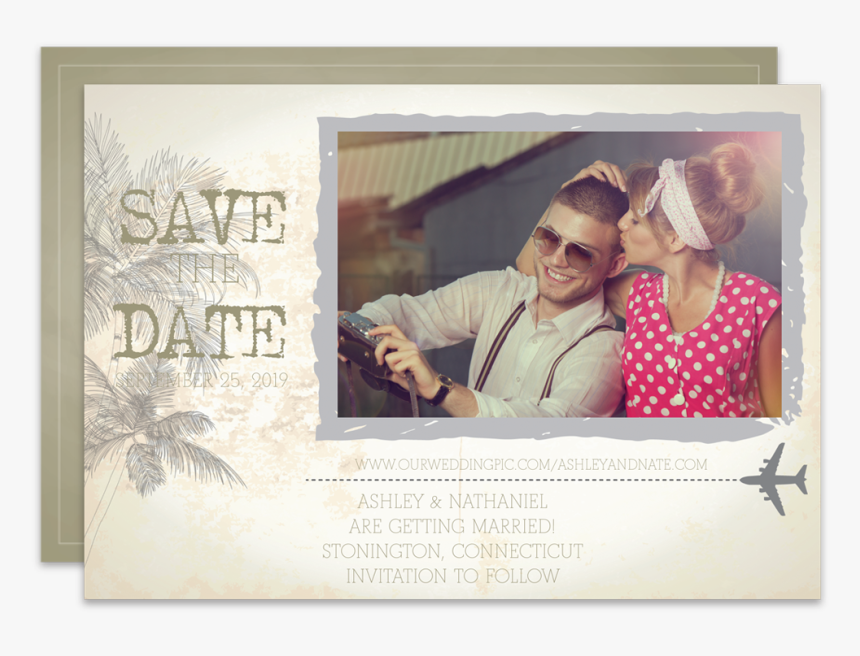 Save The Date - Picture Frame, HD Png Download