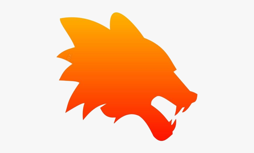 Transparent Lion Head Silhouette, Lion Head Png Image - Logo Purple Fox Png, Png Download