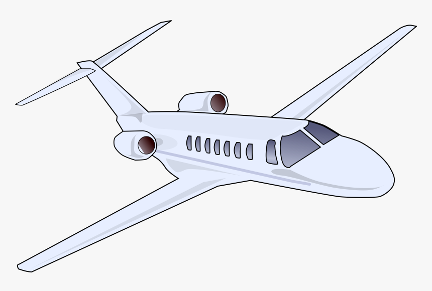 Business Jet Clip Arts - Plane Art Clip, HD Png Download