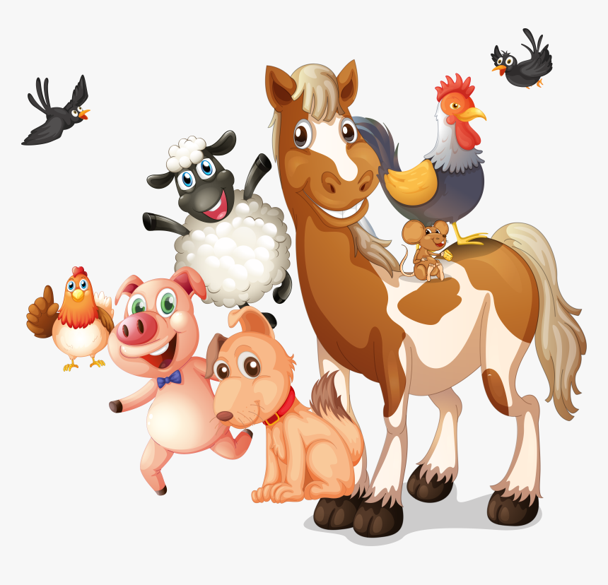 Farm Livestock Illustration, HD Png Download , Transparent Png Image - PNGitem