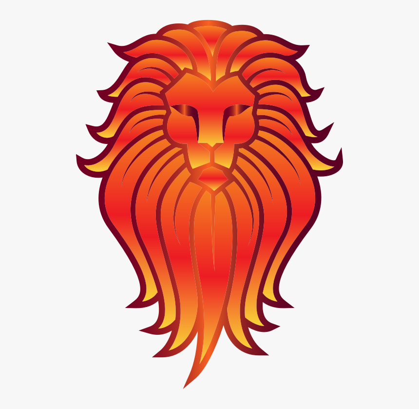 Head,art,organ - Lion Drawing Transparent Background, HD Png Download