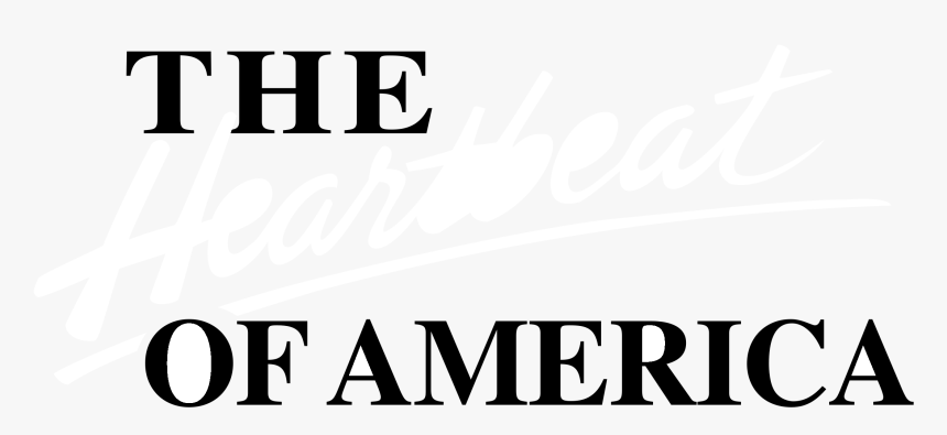 The Heartbeat Of America Logo Black And White - The Brick Lane Gallery, HD Png Download