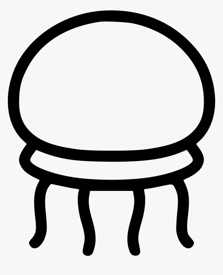 Jellyfish Png - Drawing Stool, Transparent Png